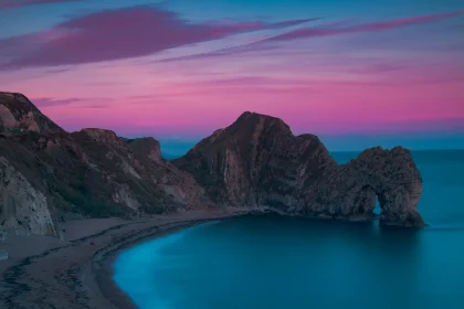 Best beaches in the UK for the Perfect Sandy Getaway - Pink door