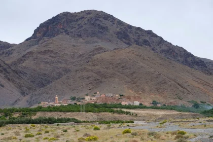 Most beautiful places Morocco - A remote village nestled in a