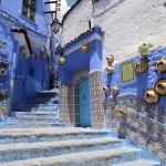 Chefchaouen blue city Morocco - Explore the captivating blue streets of