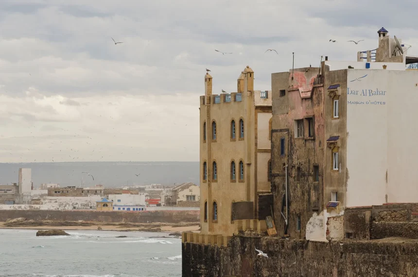 Sailing Morocco on the Atlantic coast near Essaouira