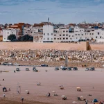 Morocco best beaches - View of a beach and a