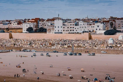 Morocco best beaches - View of a beach and a