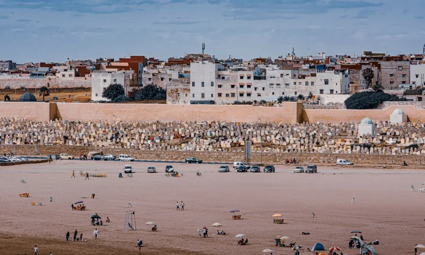 Morocco best beaches - View of a beach and a